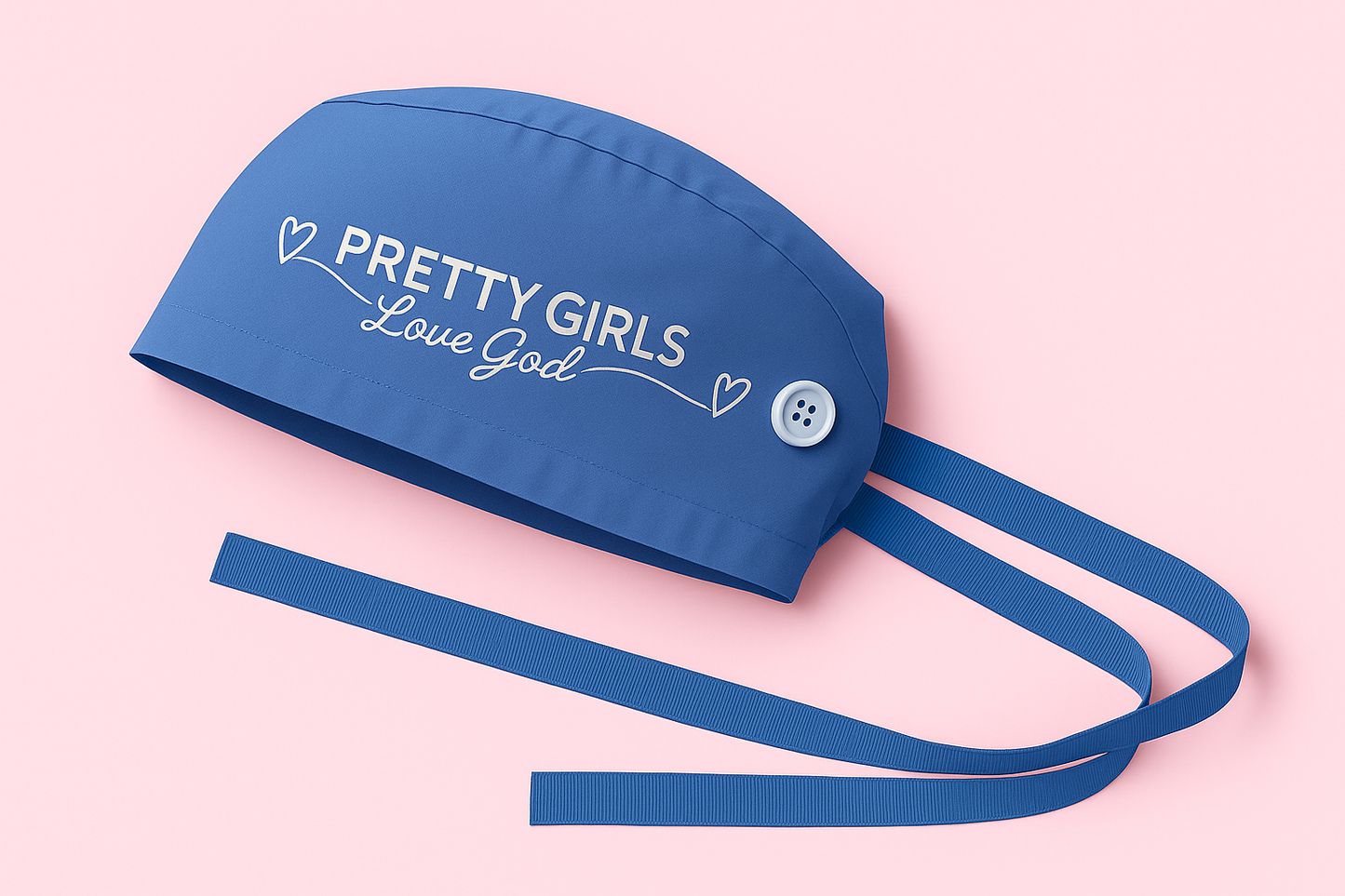Pretty Girls Love God Scrub Cap