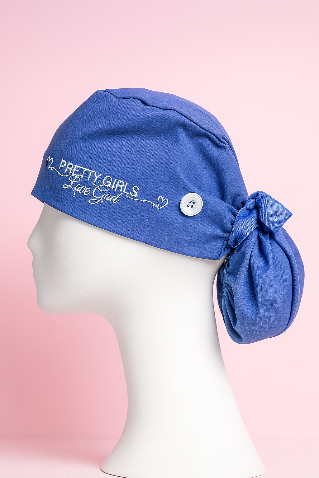 Pretty Girls Love God Scrub Cap